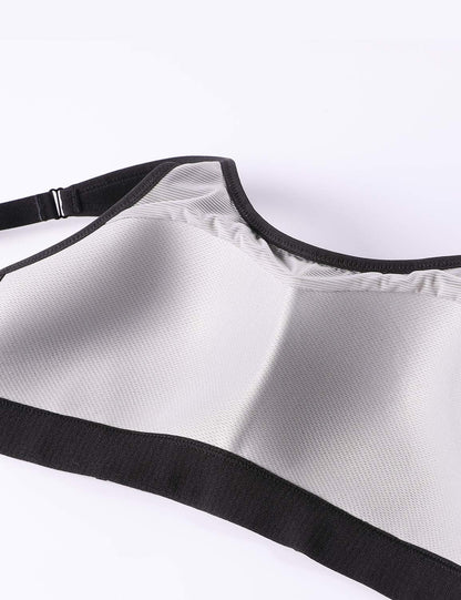 Bounce Control plus Size Sports Bras for Women High Support Double Back Hooks Full Coverage Padded Wireless Bra